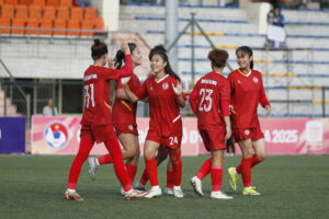 Nổi bật trong trận đấu là bàn thắng gỡ hòa của Nguyễn Thị Ngọc Anh